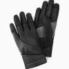 Porsche Design Active Leather Gloves Color Jet Black