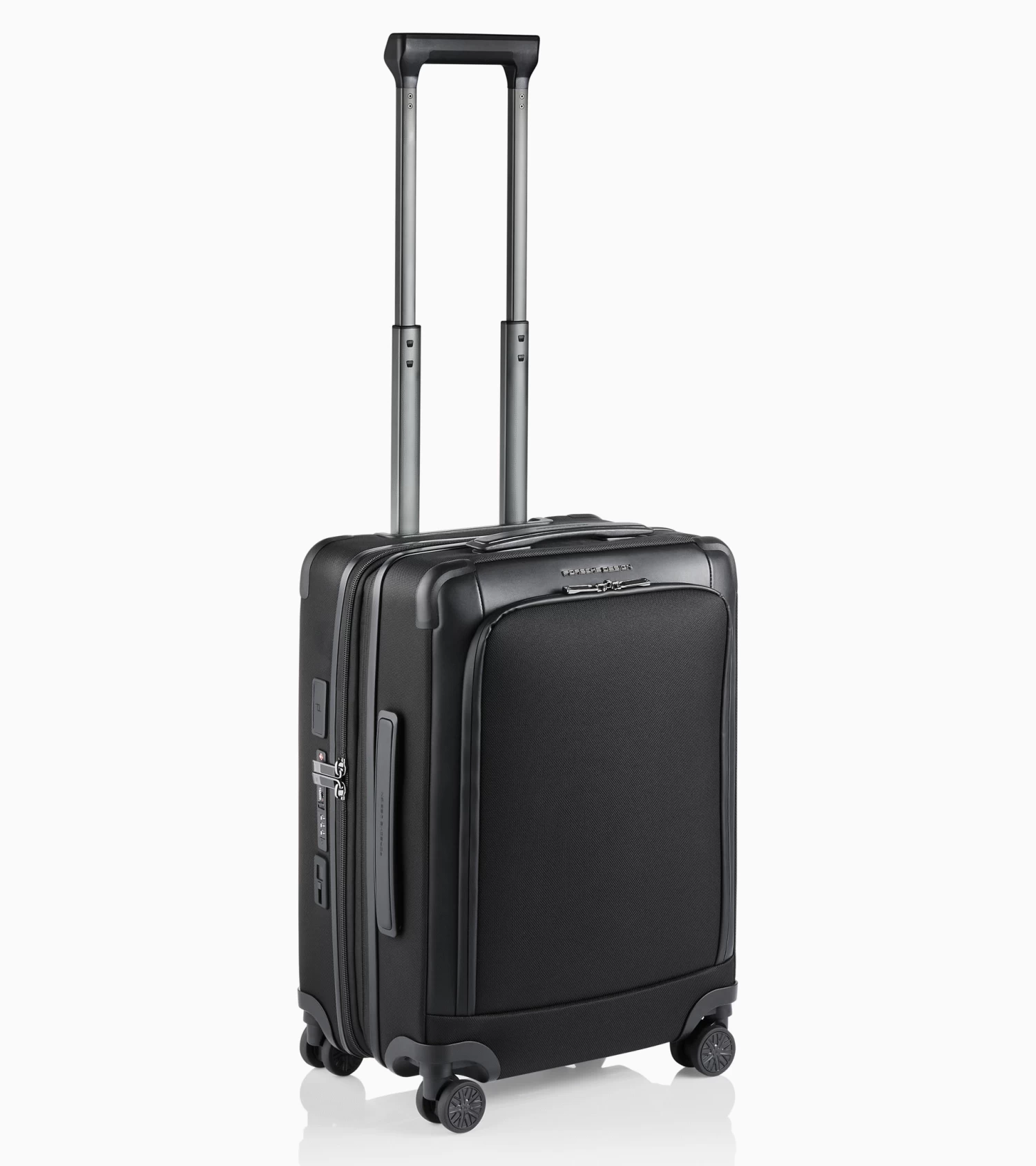 Porsche Design Roadster Nylon 4W Trolley S+ Color Black 1 Porsche Design Roadster Nylon 4W Trolley S+ Color Black