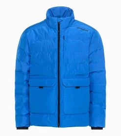 Porsche Design Padded Jacket Color Ultra Blue -Porsche Design Store 4056487045849 003 ga pd sall ain v1