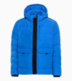 Porsche Design Padded Jacket Color Ultra Blue -Porsche Design Store 4056487045849 005 ga pd sall ain v1
