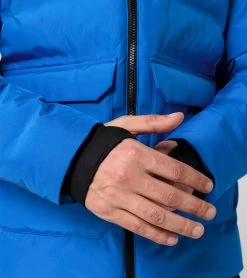 Porsche Design Padded Jacket Color Ultra Blue -Porsche Design Store 4056487045849 007 ga pd sall ain v1