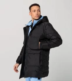 Porsche Design Padded Parka Color Black -Porsche Design Store 4056487046150 010 ga pd sall ain v1