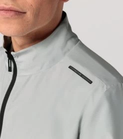 Porsche Design Woven Tech Jacket Color Ash Grey -Porsche Design Store 4056487046570 004 ga pd sall ain v1