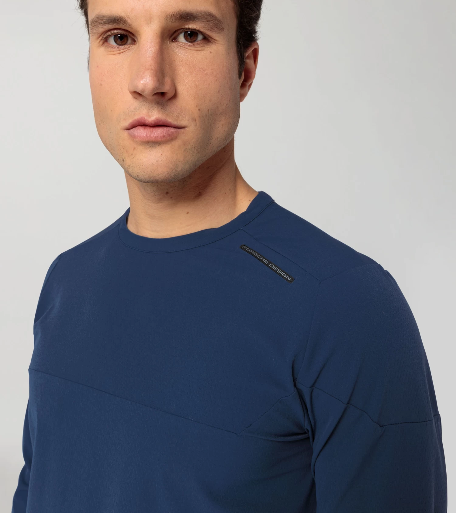 Porsche Design Active Long-sleeved Top Color Persian Blue 4 Porsche Design Active Long-sleeved Top Color Persian Blue - Image 4