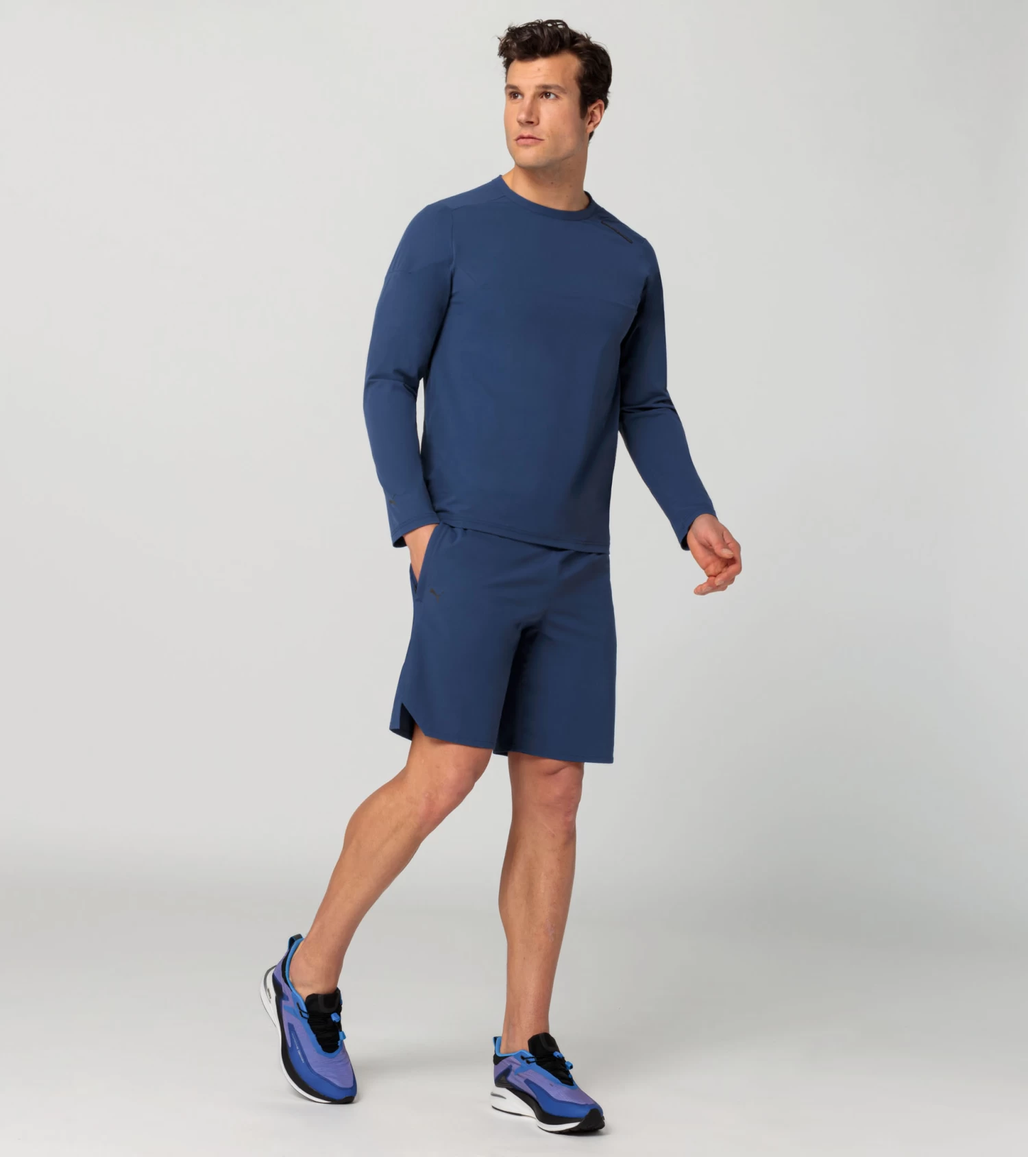 Porsche Design Active Long-sleeved Top Color Persian Blue 6 Porsche Design Active Long-sleeved Top Color Persian Blue - Image 6