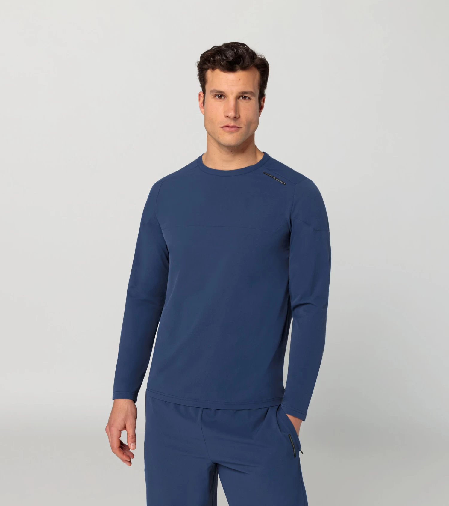 Porsche Design Active Long-sleeved Top Color Persian Blue 7 Porsche Design Active Long-sleeved Top Color Persian Blue - Image 7