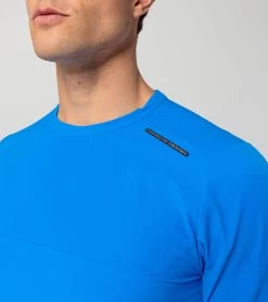 Porsche Design Active Long-sleeved Top Color Ultra Blue -Porsche Design Store 4056487046815 003 ga pd sall ain v1