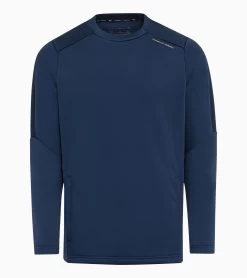 Porsche Design Crew Neck Sweater Color Persian Blue