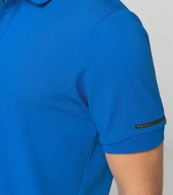 Porsche Design Men's Polo Shirt Color Ultra Blue -Porsche Design Store 4056487047300 003 ga pd sall ain v1