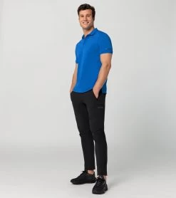 Porsche Design Men's Polo Shirt Color Ultra Blue -Porsche Design Store 4056487047300 005 ga pd sall ain v1