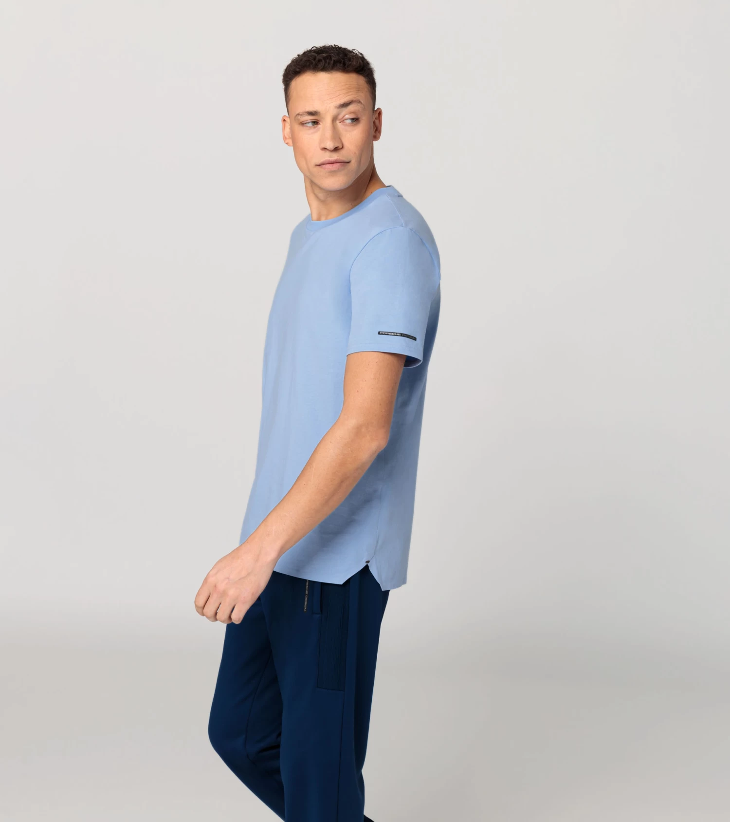 Porsche Design Essential T-Shirt Color Blissful Blue 6 Porsche Design Essential T-Shirt Color Blissful Blue - Image 6