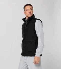 Porsche Design Padded Vest Color Black -Porsche Design Store 4056487047782 006 ga pd sall ain v1
