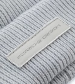 Porsche Design Cashmere Mix Beanie Color Ash Grey -Porsche Design Store 4056487049366 002 ga pd sall ain v1
