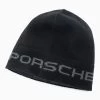 Porsche Design Wool Beanie Color Black/asphalt