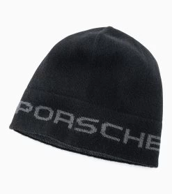 Porsche Design Wool Beanie Color Black/asphalt