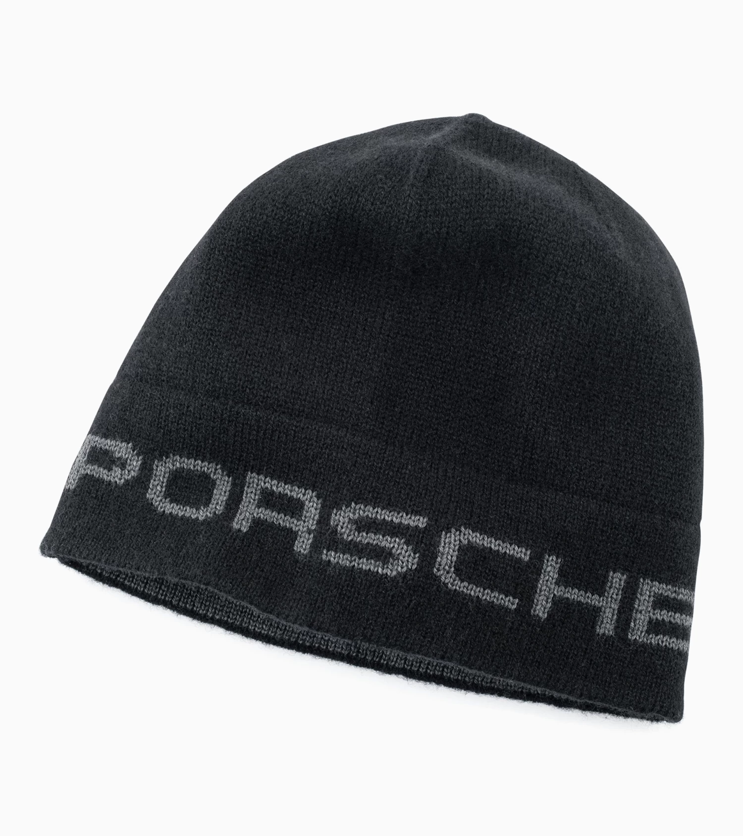 Porsche Design Wool Beanie Color Black/asphalt 1 Porsche Design Wool Beanie Color Black/asphalt