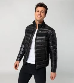 Porsche Design Lightweight Puffer Jacket Color Jet Black -Porsche Design Store 4056487049748 006 ga pd sall ain v1