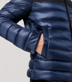 Porsche Design Lightweight Puffer Jacket Color Navy Blazer -Porsche Design Store 4056487049809 004 ga pd sall ain v1