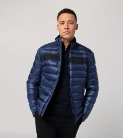 Porsche Design Lightweight Puffer Jacket Color Navy Blazer -Porsche Design Store 4056487049809 005 ga pd sall ain v1