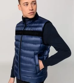 Porsche Design Lightweight Puffer Vest Color Navy Blazer -Porsche Design Store 4056487049861 003 ga pd sall ain v1
