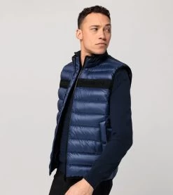 Porsche Design Lightweight Puffer Vest Color Navy Blazer -Porsche Design Store 4056487049861 006 ga pd sall ain v1
