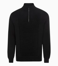 Porsche Design Athleisure Sweater Color Jet Black