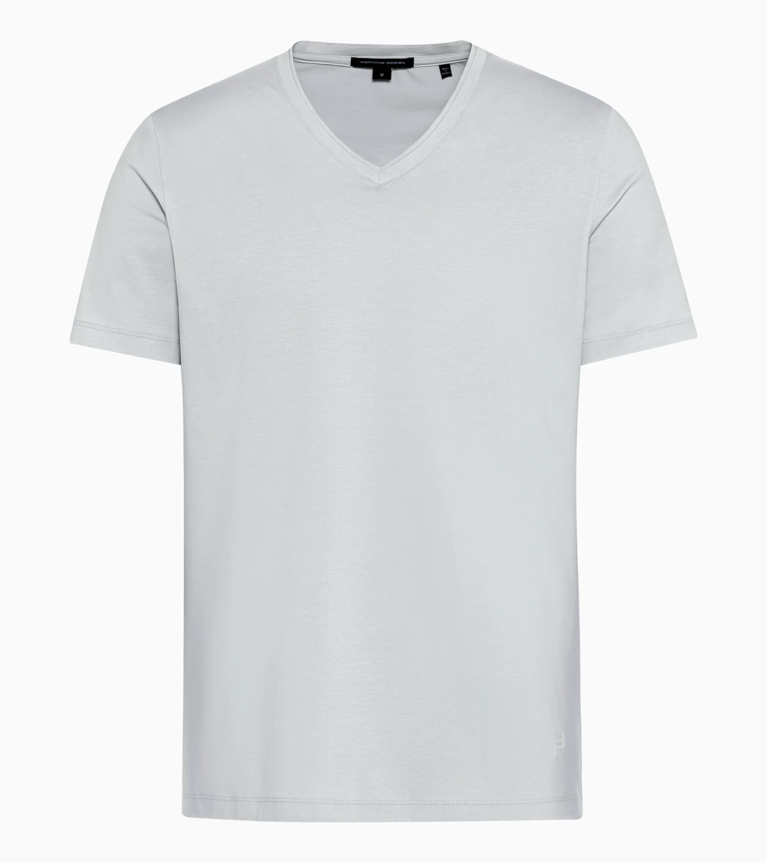 Porsche Design V-neck T-shirt Color Ash Gray 1 Porsche Design V-neck T-shirt Color Ash Gray