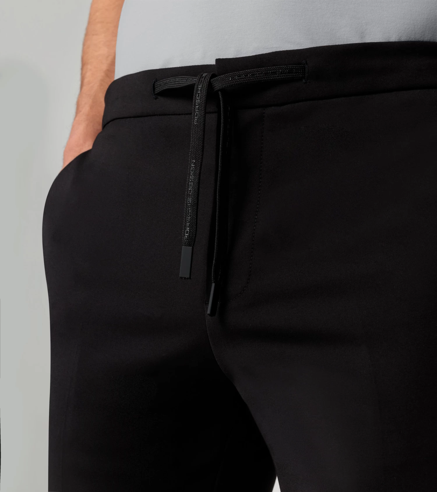 Porsche Design V-neck T-shirt Color Ash Gray 3 Porsche Design V-neck T-shirt Color Ash Gray - Image 3