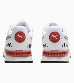 Porsche Design Porsche Rennsport Reunion 7 - Mirage Sport Tech Sneakers Color White-court Blue-pop Red -Porsche Design Store 4056487050973 003 ga pd sall ain v1