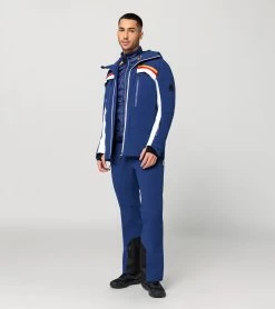 Porsche Design PORSCHE | HEAD Dakar Ski Jacket Color Blue/white/red/gold/black -Porsche Design Store 4056487051918 008 ga pd sall ain v1