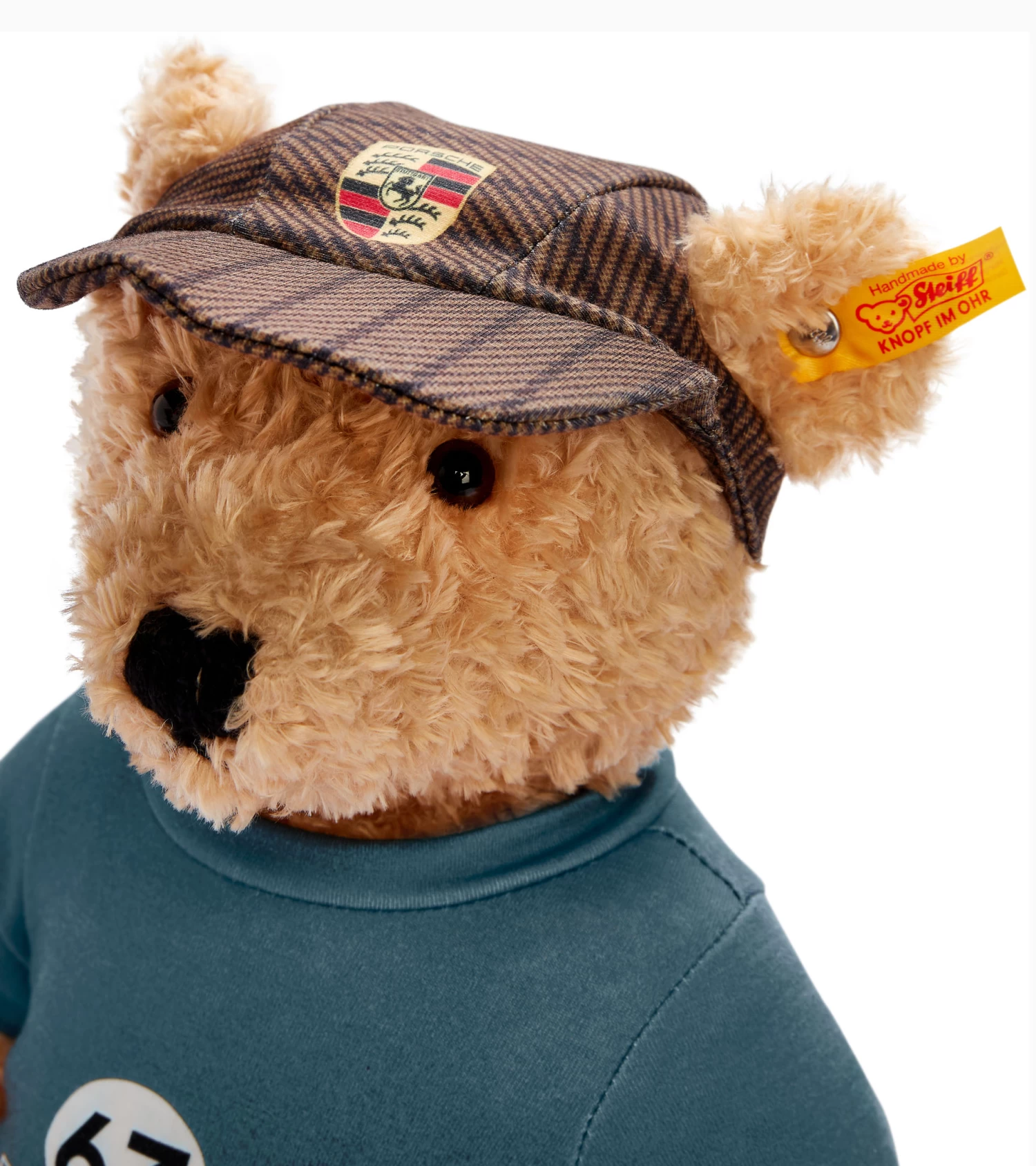 Porsche Design Steiff X Porsche Teddy Bear - 60Y Porsche 911 - Limited Edition Color Beige/blau/braun 2 Porsche Design Steiff X Porsche Teddy Bear - 60Y Porsche 911 - Limited Edition Color Beige/blau/braun - Image 2