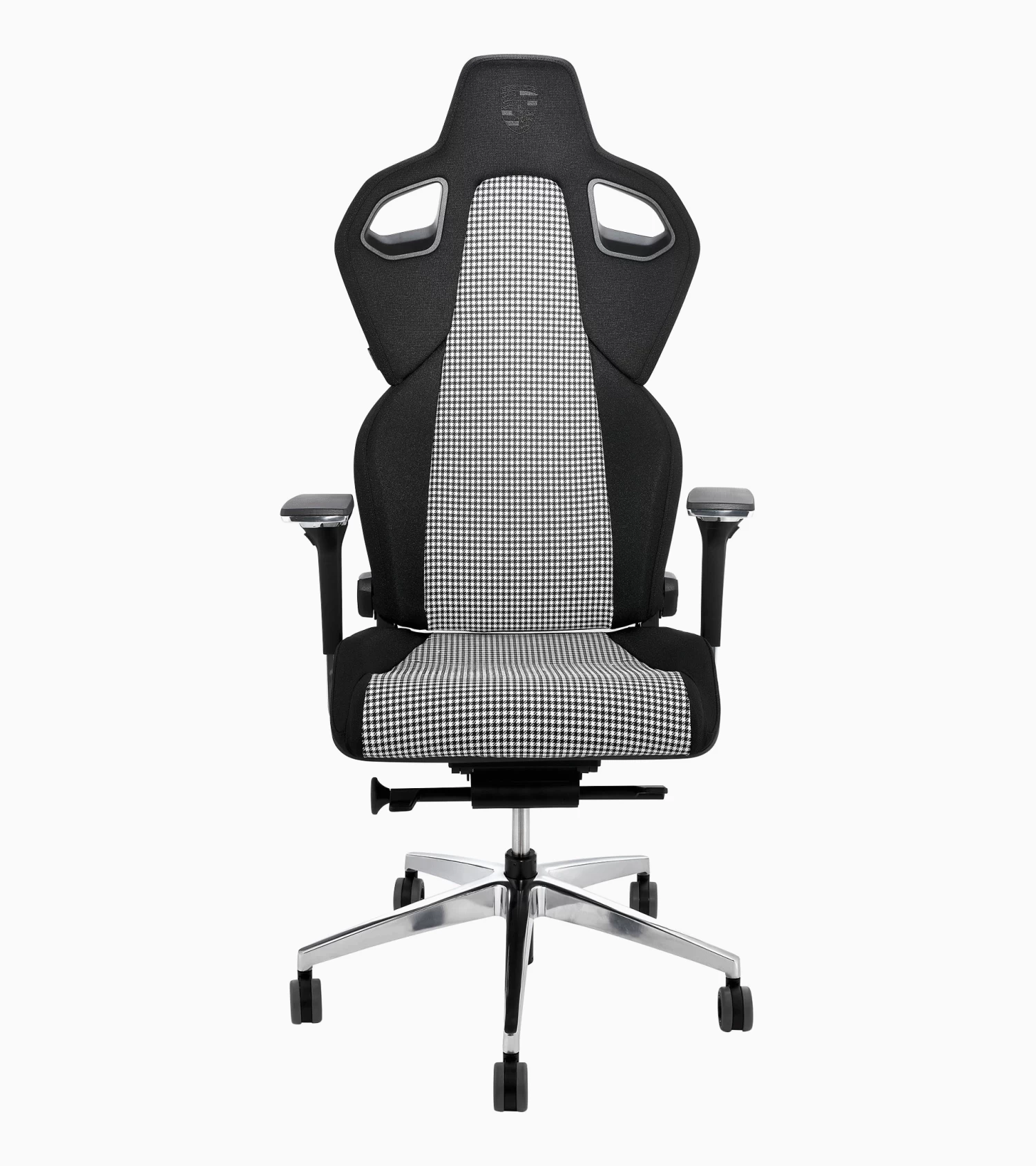 Porsche Design RECARO X Porsche Gaming Chair Pepita – Ltd. Color Schwarz/weiß/silber/grau/black/white/silver/grey 1 Porsche Design RECARO X Porsche Gaming Chair Pepita – Ltd. Color Schwarz/weiß/silber/grau/black/white/silver/grey
