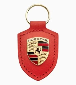 Porsche Design Crest Keyring'Driven By Dreams' – 75Y Color Lavaorange