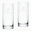 Porsche Design Set Of 2 Highball Glasses With Crest – Essential Color Transparent