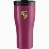 Porsche Design Thermos Cup – Essential. Color Sternrubin