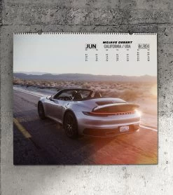 Porsche Design Porsche Calendar, 2024 Color Multicoloured -Porsche Design Store wap0920020rvpk 007 ga pd sall ain v1