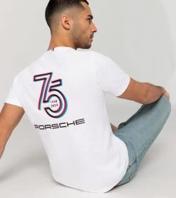 Porsche Design T-shirt – 75Y Color Weiß -Porsche Design Store wap13000m0p75y 004 ga pd sall ain v1
