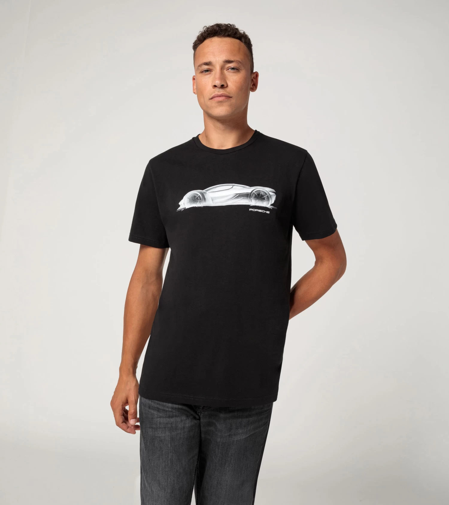 Porsche Design T-shirt – 75Y – Mission X Hypercar Color Schwarz 4 Porsche Design T-shirt – 75Y – Mission X Hypercar Color Schwarz - Image 4