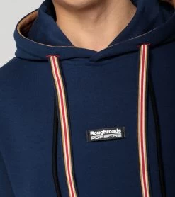 Porsche Design Hoodie - Roughroads Color Dunkelblau -Porsche Design Store wap16000m0prrd 003 ga pd sall ain v1
