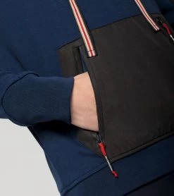 Porsche Design Hoodie - Roughroads Color Dunkelblau -Porsche Design Store wap16000m0prrd 004 ga pd sall ain v1