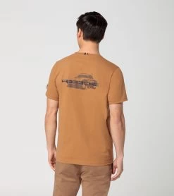 Porsche Design T-Shirt Unisex – Roughroads Color Camel -Porsche Design Store wap16100m0prrd 006 ga pd sall ain v1