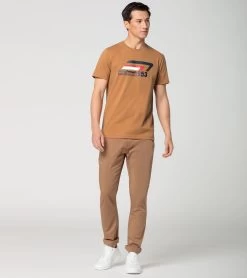 Porsche Design T-Shirt Unisex – Roughroads Color Camel -Porsche Design Store wap16100m0prrd 008 ga pd sall ain v1