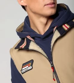 Porsche Design Teddy Vest - Roughroads Color Beige -Porsche Design Store wap16300m0prrd 006 ga pd sall ain v1