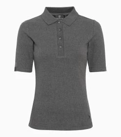 Porsche Design Women's Polo Shirt – 60Y Porsche 911 Color Hellgraumelange