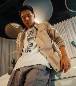 Porsche Design Jacket – 60Y Porsche 911 Color Light Beige -Porsche Design Store wap41200m0r60y 011 ga pd sall ain v1