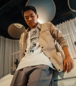 Porsche Design Unisex T-shirt – 60Y Porsche 911 Color White -Porsche Design Store wap41500m0r60y 010 ga pd sall ain v1