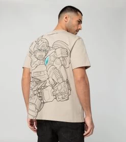 Porsche Design T-shirt – Transformers: Rise Of The Beasts X Porsche Color Beige -Porsche Design Store wap67500m0pess 005 ga pd sall ain v1