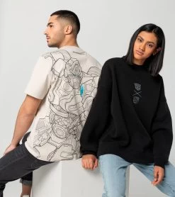 Porsche Design Sweatshirt – Transformers: Rise Of The Beasts X Porsche Color Black -Porsche Design Store wap67600m0pess 010 ga pd sall ain v1